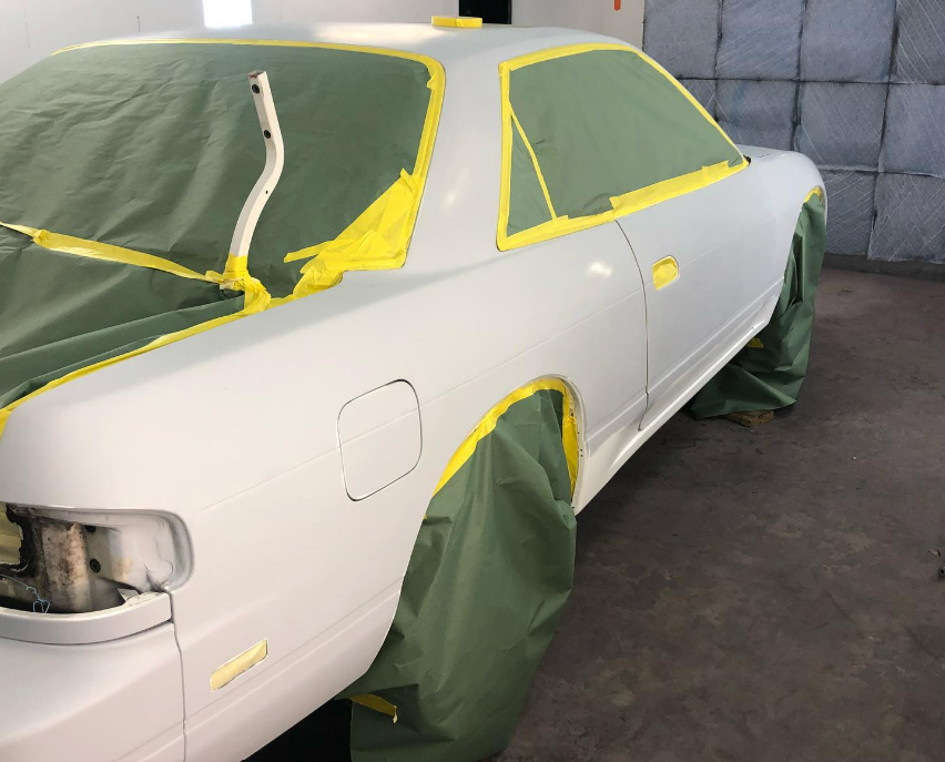 Nissan 240sx post bodywork - Lutz FL auto body