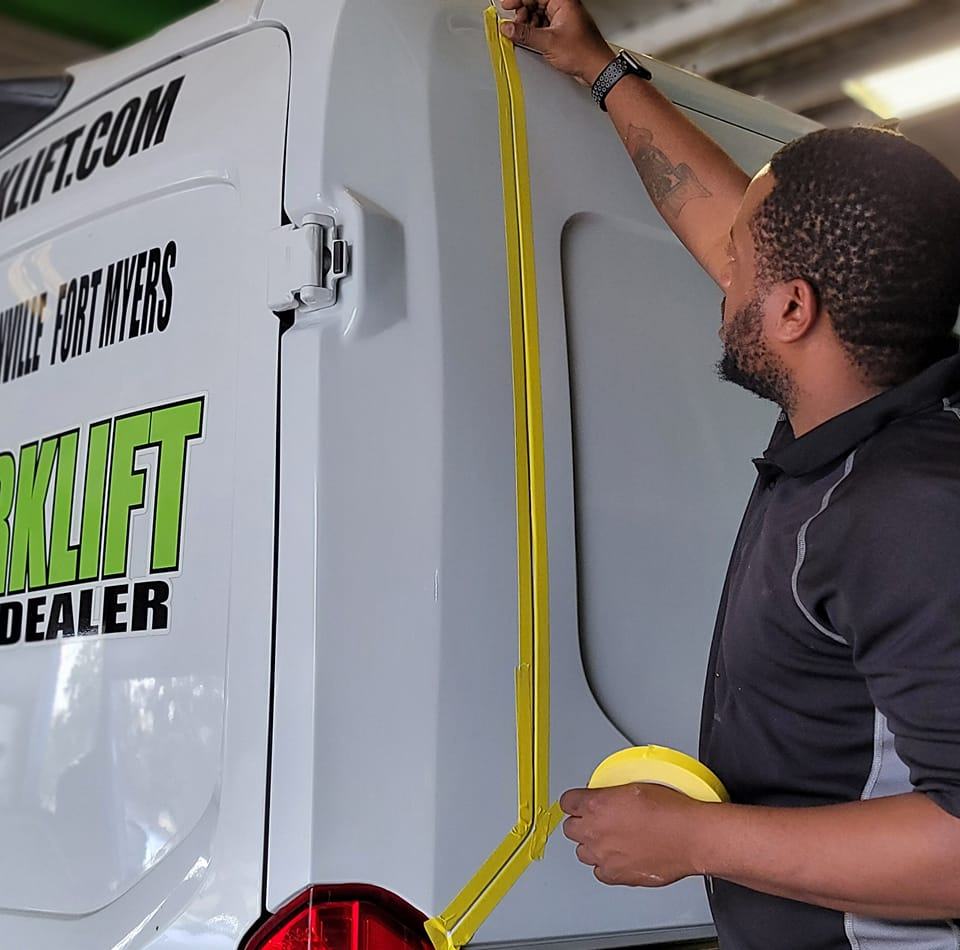 Vehicle refinishing example - Citrus Park auto body