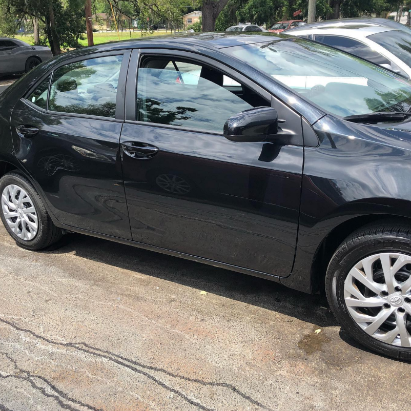 Toyota Corolla repaired and refinished