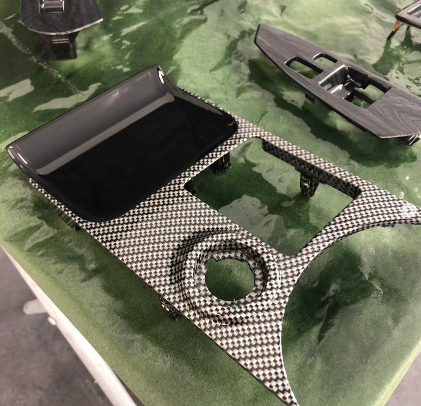 Carbon fiber part refinishing - Lutz FL