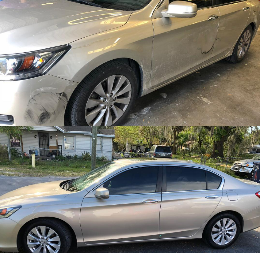 Insurance claim repair completed - Tampa Bay